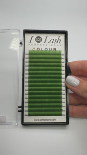 Green Lashes