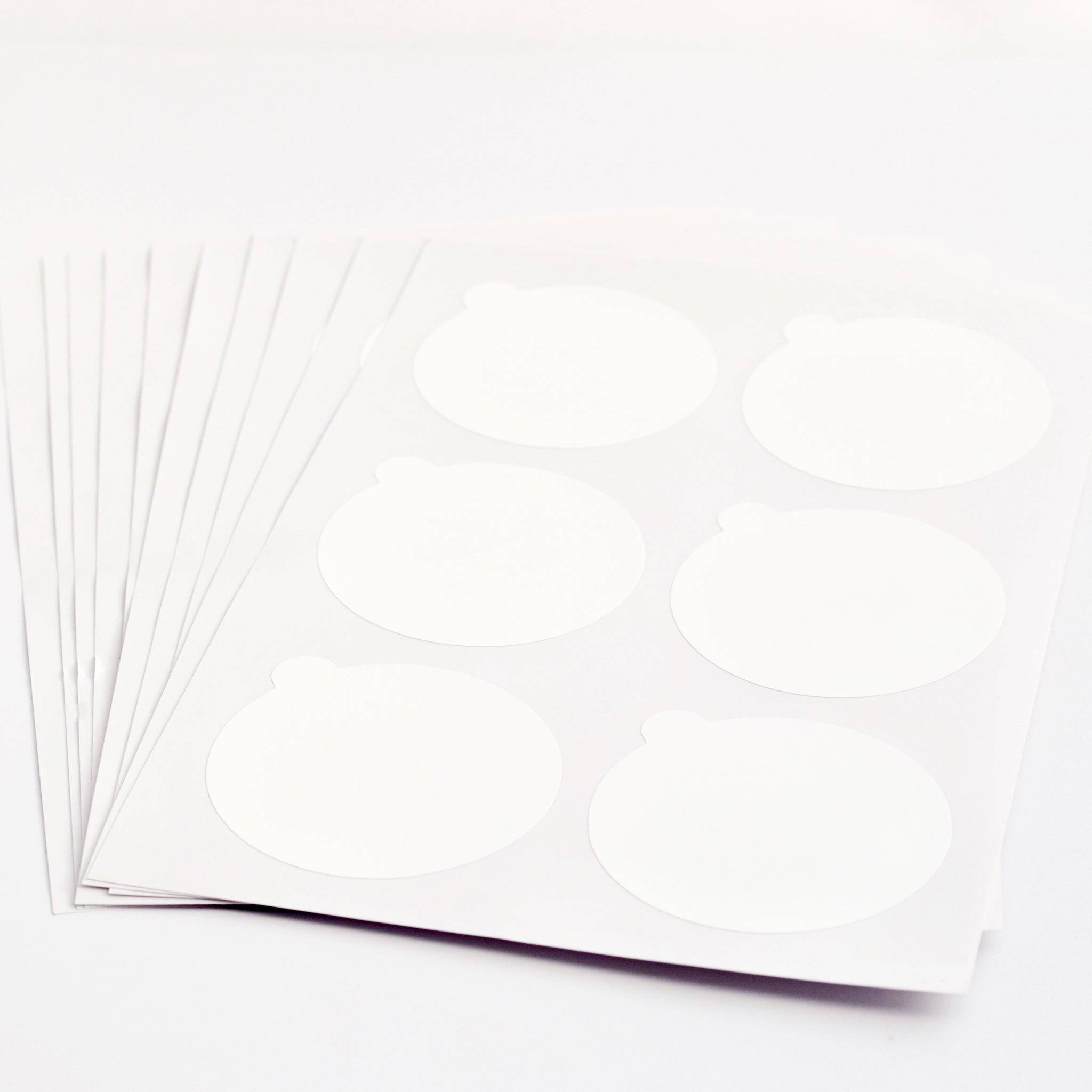 Large paper jade stone stickers