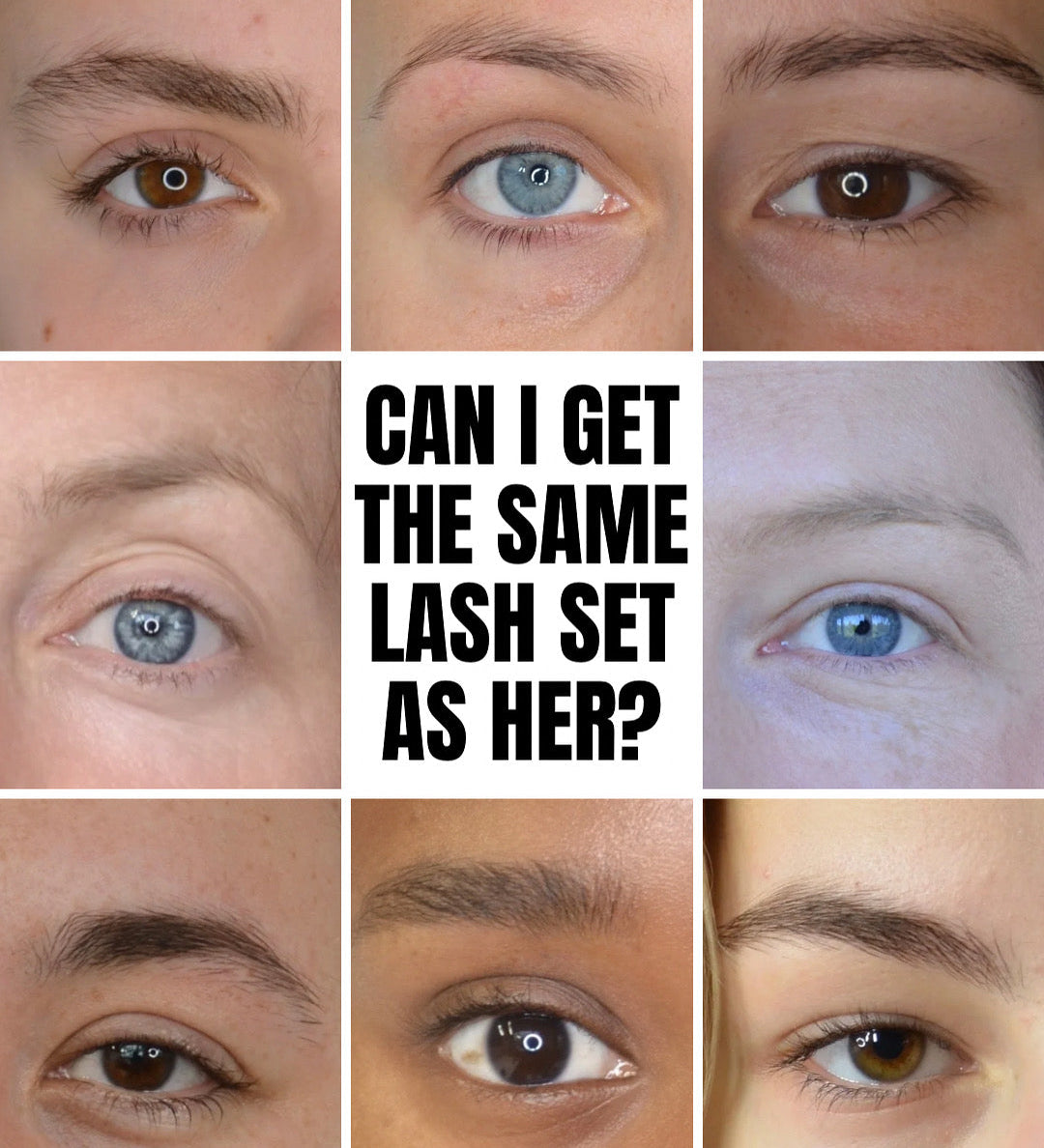 Eyelash Extensions Styling