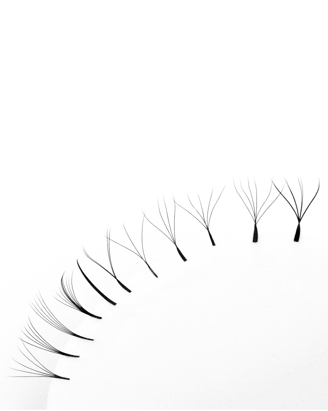Pre-made volume fans. 