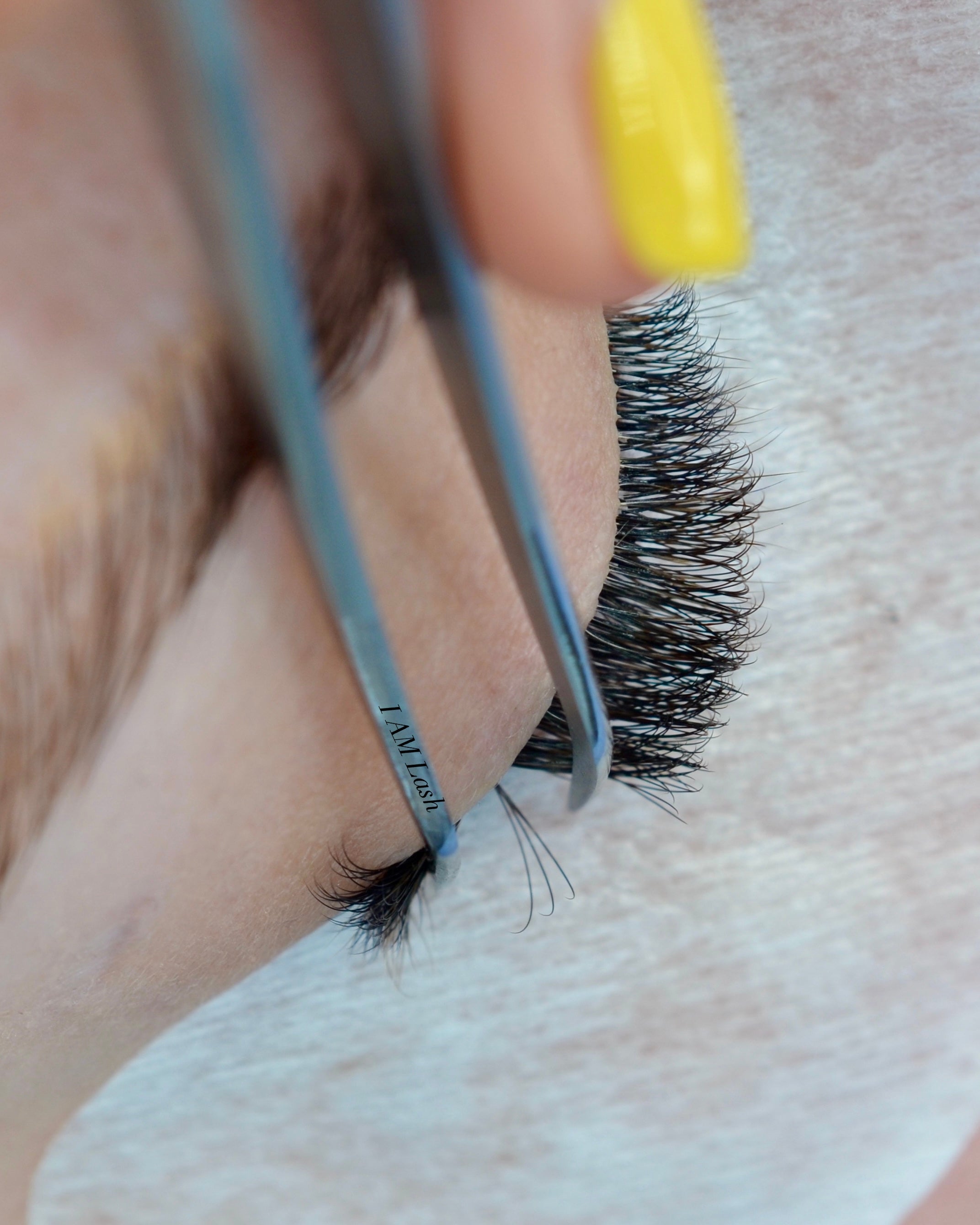 Lash Extension Placement
