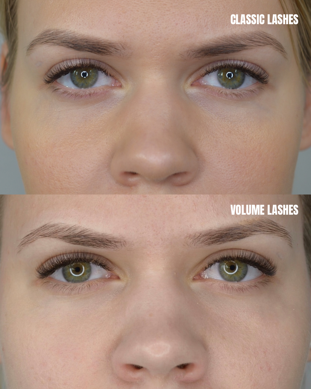 Classic Lashes vs. Volume Lashes