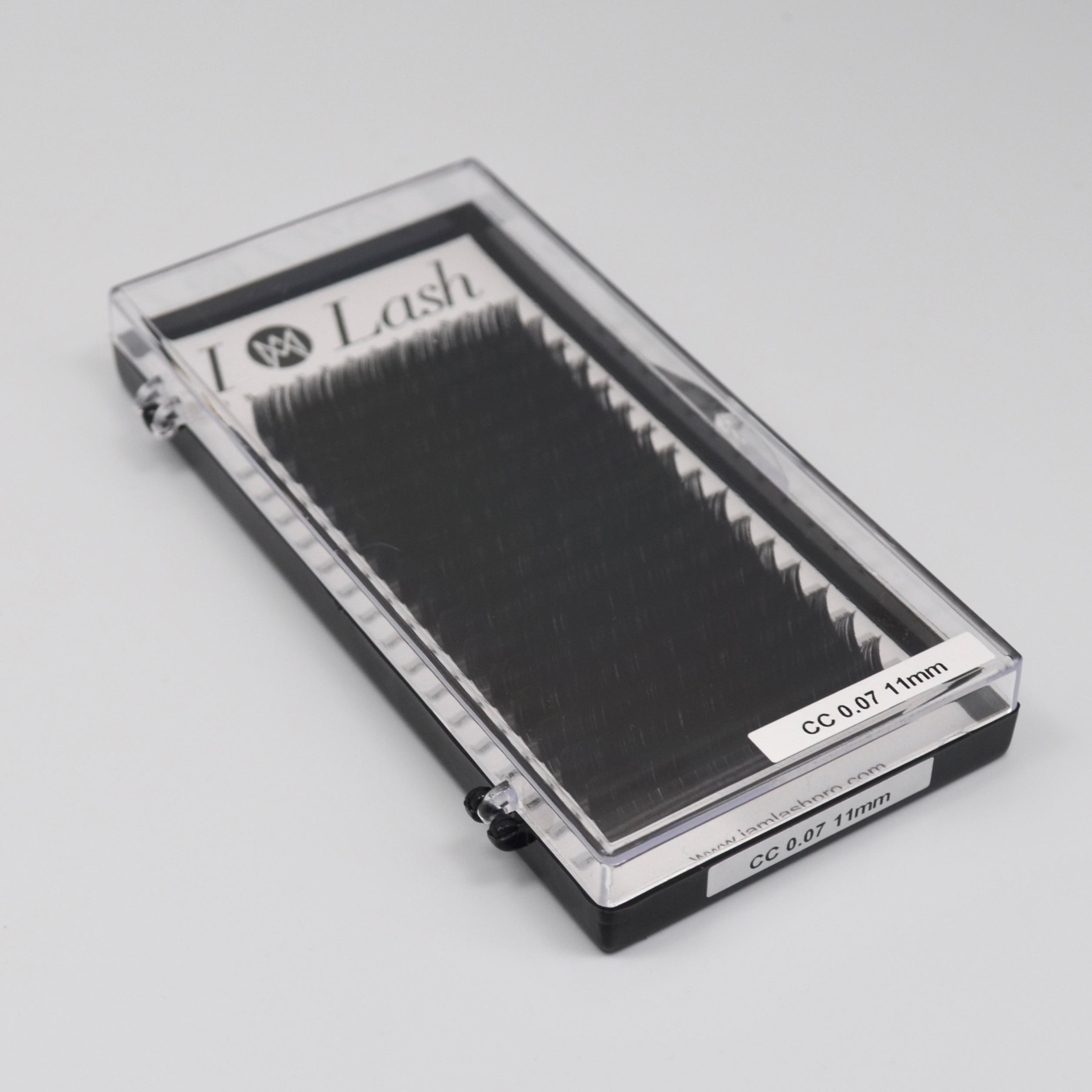 0.07 Volume Lashes. Single Length Lash Trays