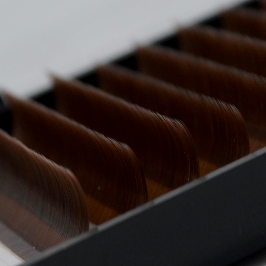 Dark Brown Eyelash Extensions 