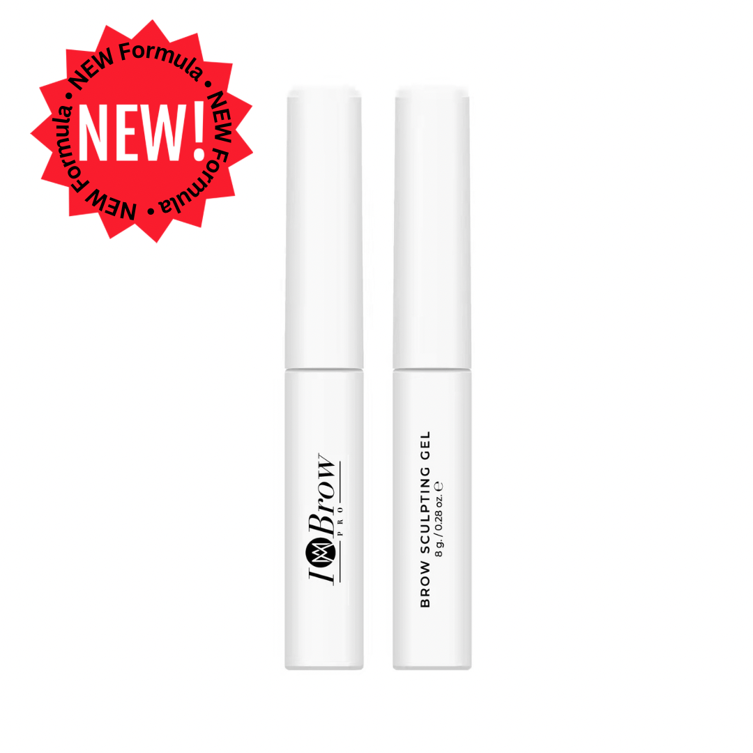 Clear brow sculpting gel with strong hold for lifted brows