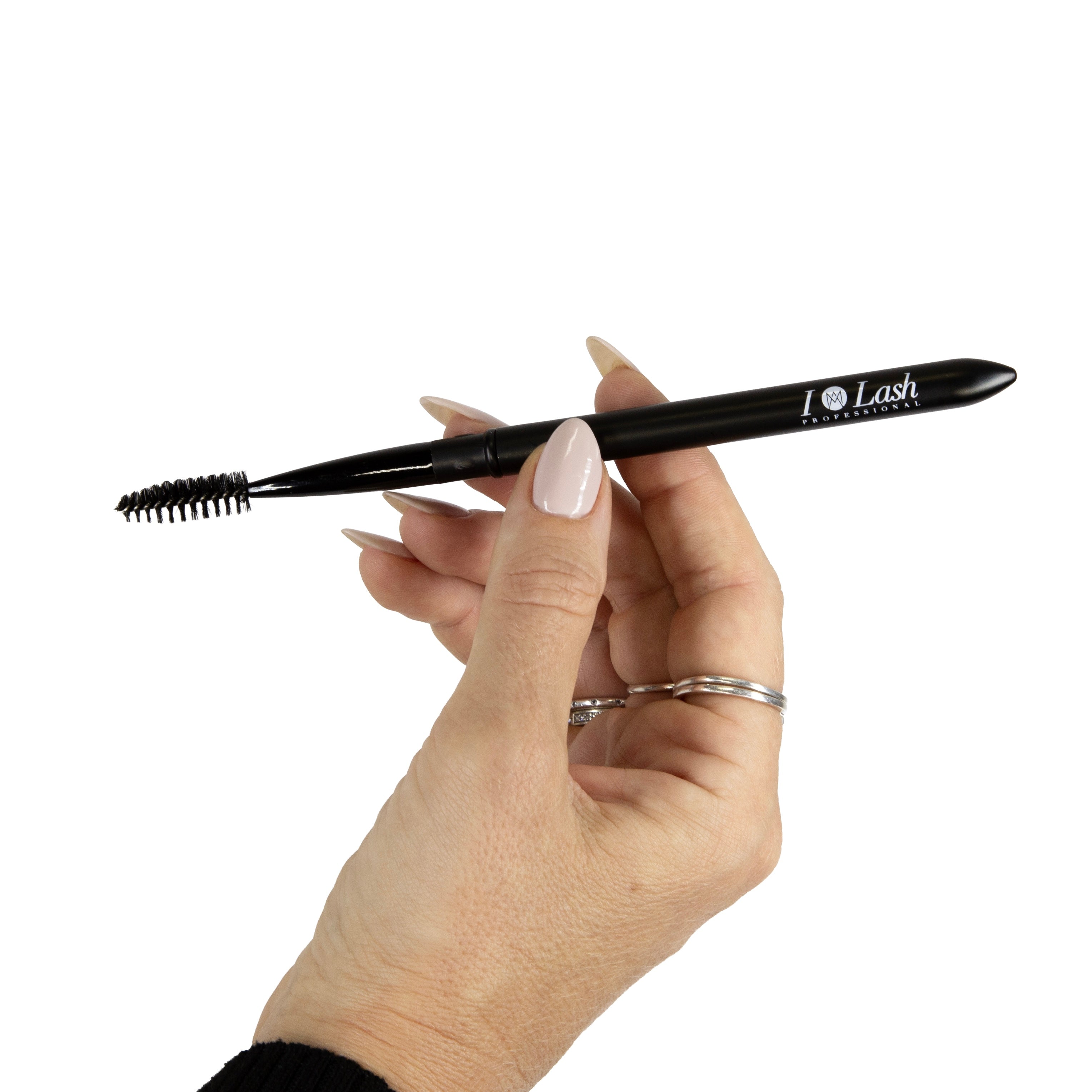 retractable eyelash brush. Travel brush for eyelash extensions 