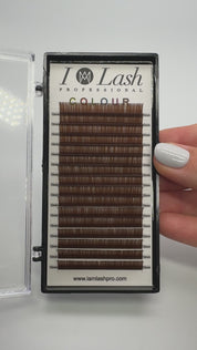 0.07 Natural Brown Eyelash Extensions