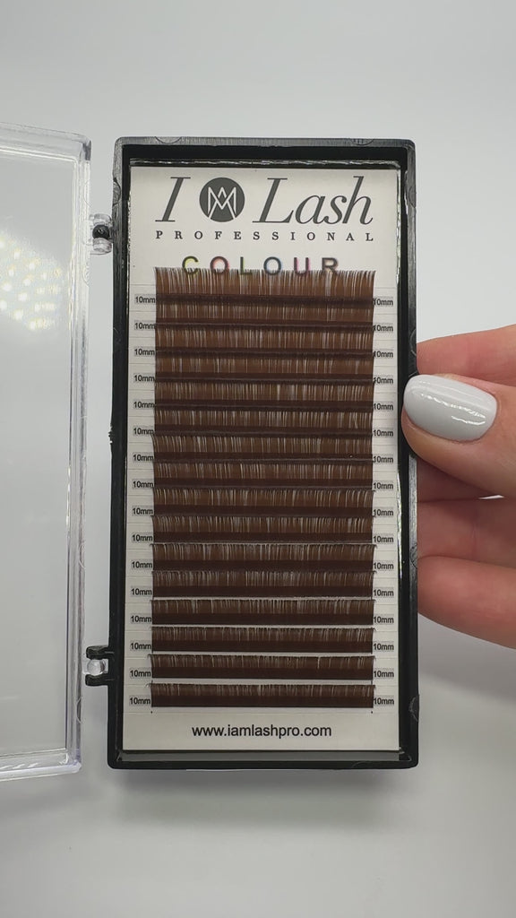 0.07 Natural Brown Eyelash Extensions