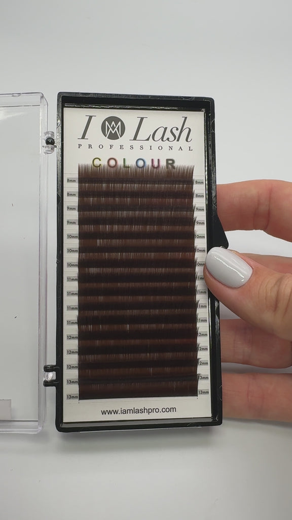 Brown Eyelash Extensions