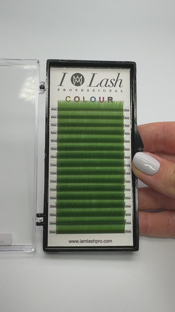 Green Lashes