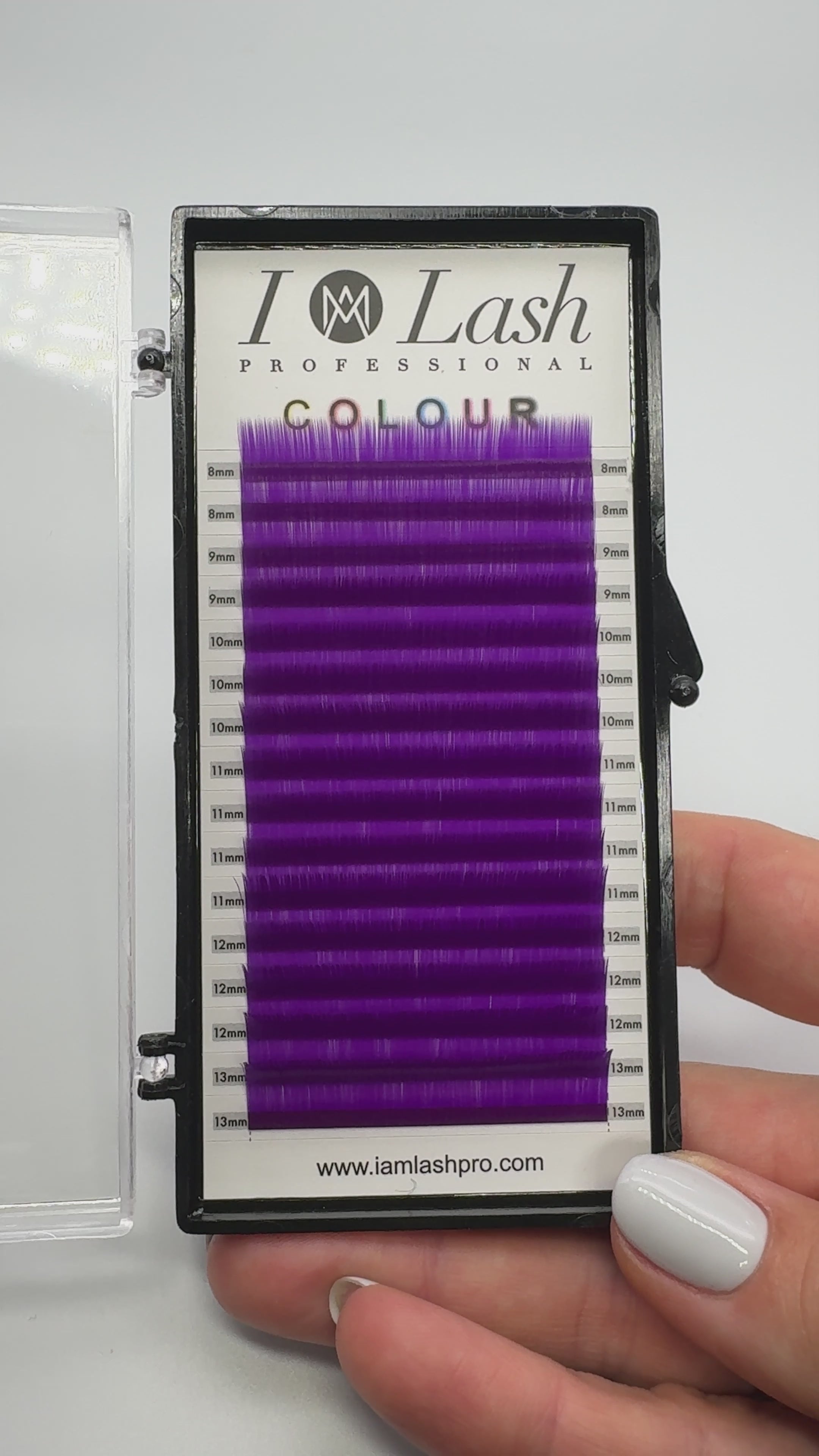 Purple Lashes