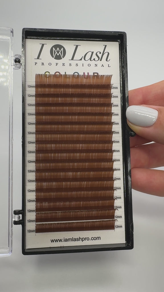 Brown Eyelash Extensions