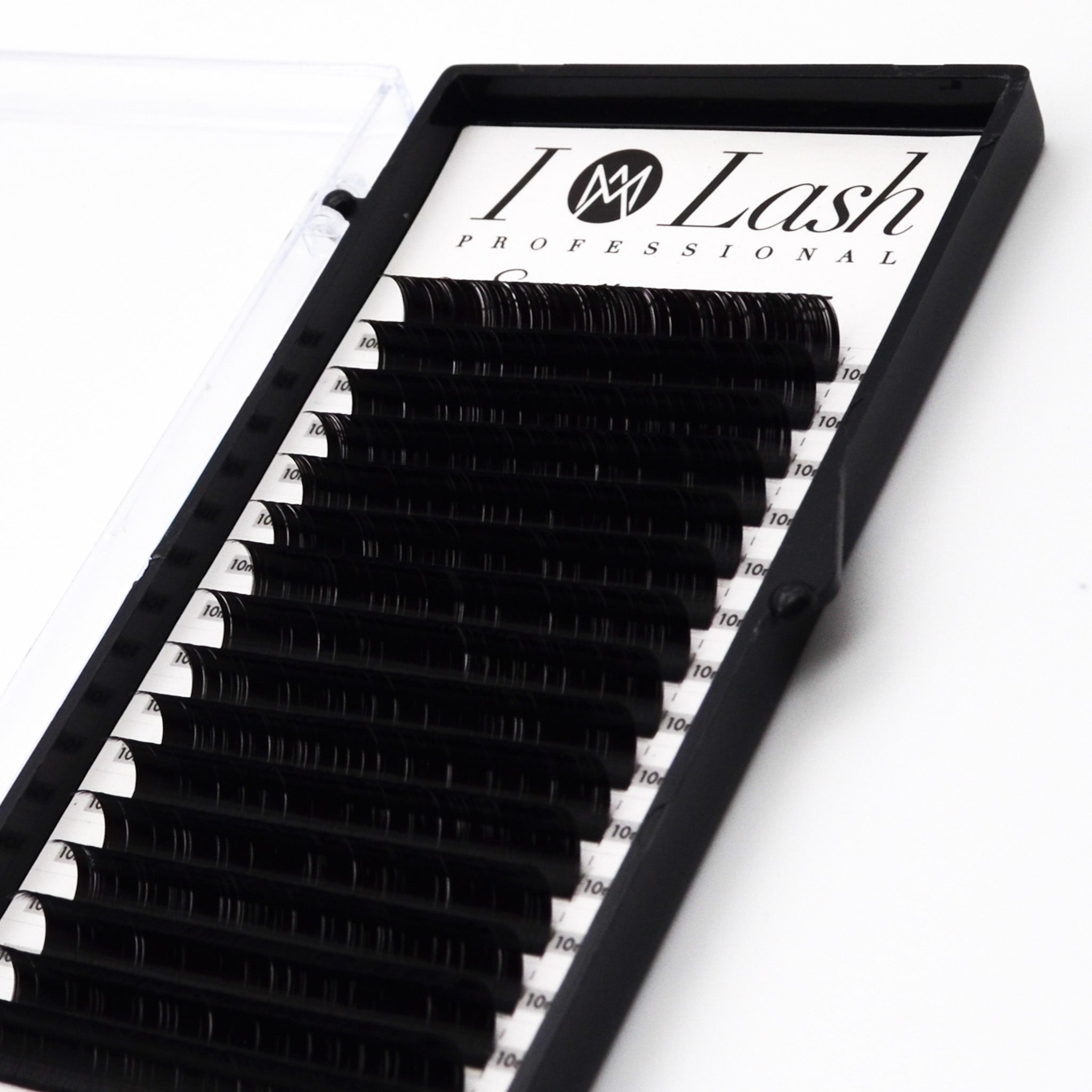 0.05 thickness eyelash extensions. Easy to fan volume lashes.