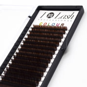 0.10 Deep Brown Lashes