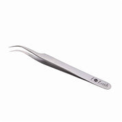 Curved Tip Lash Tweezers.