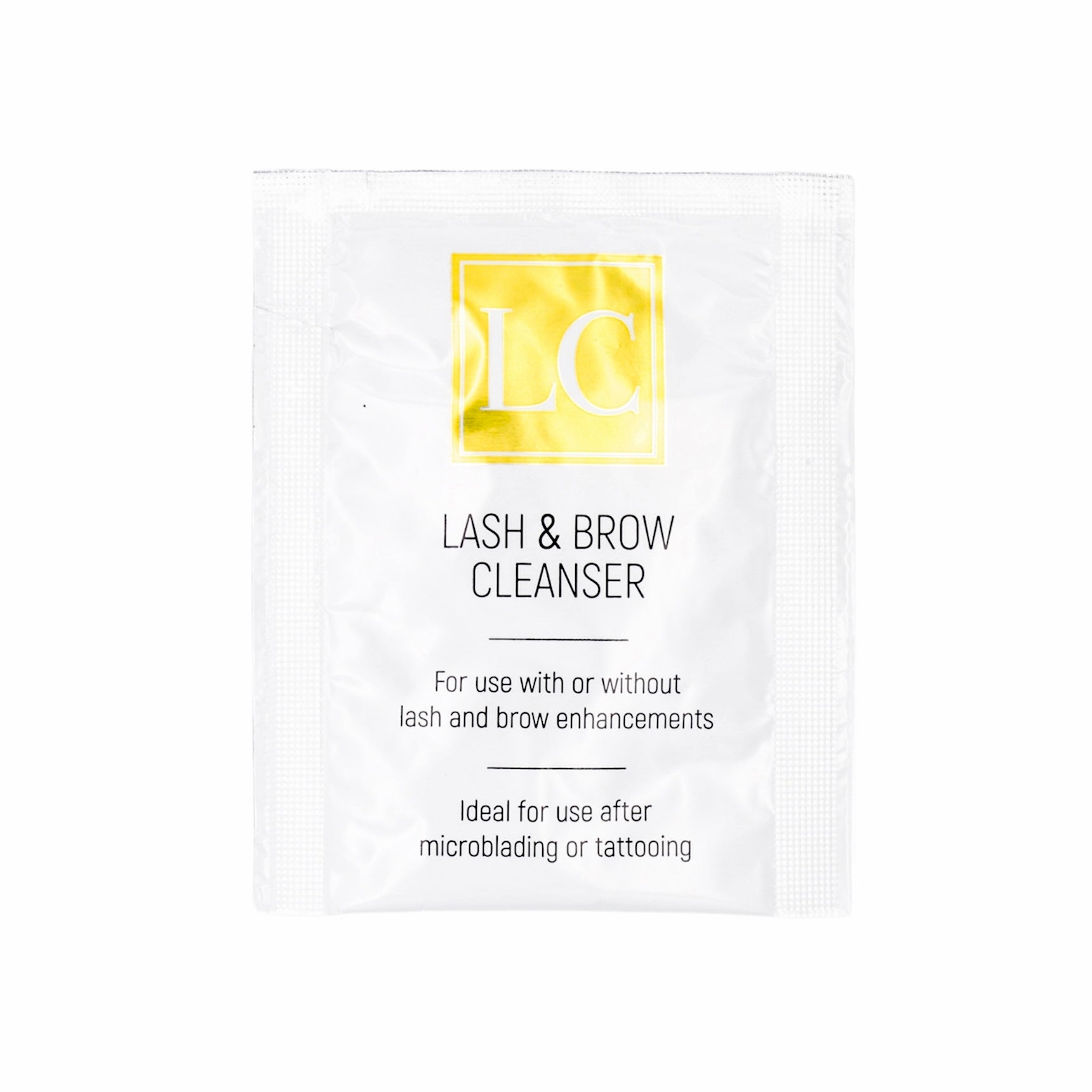 Lash And Brow Cleanser Sachets