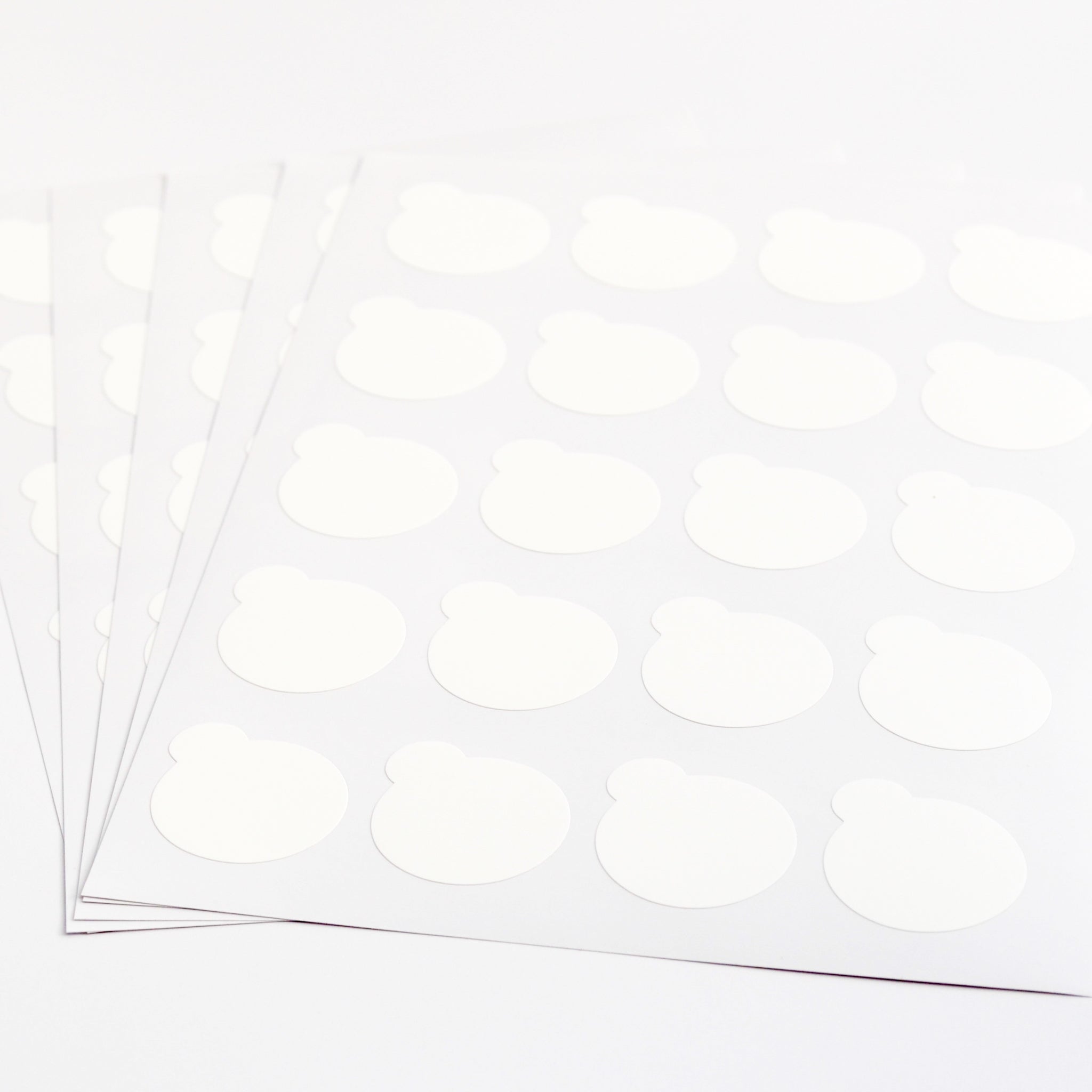  Paper stickers for eyelash extension glue palette.
